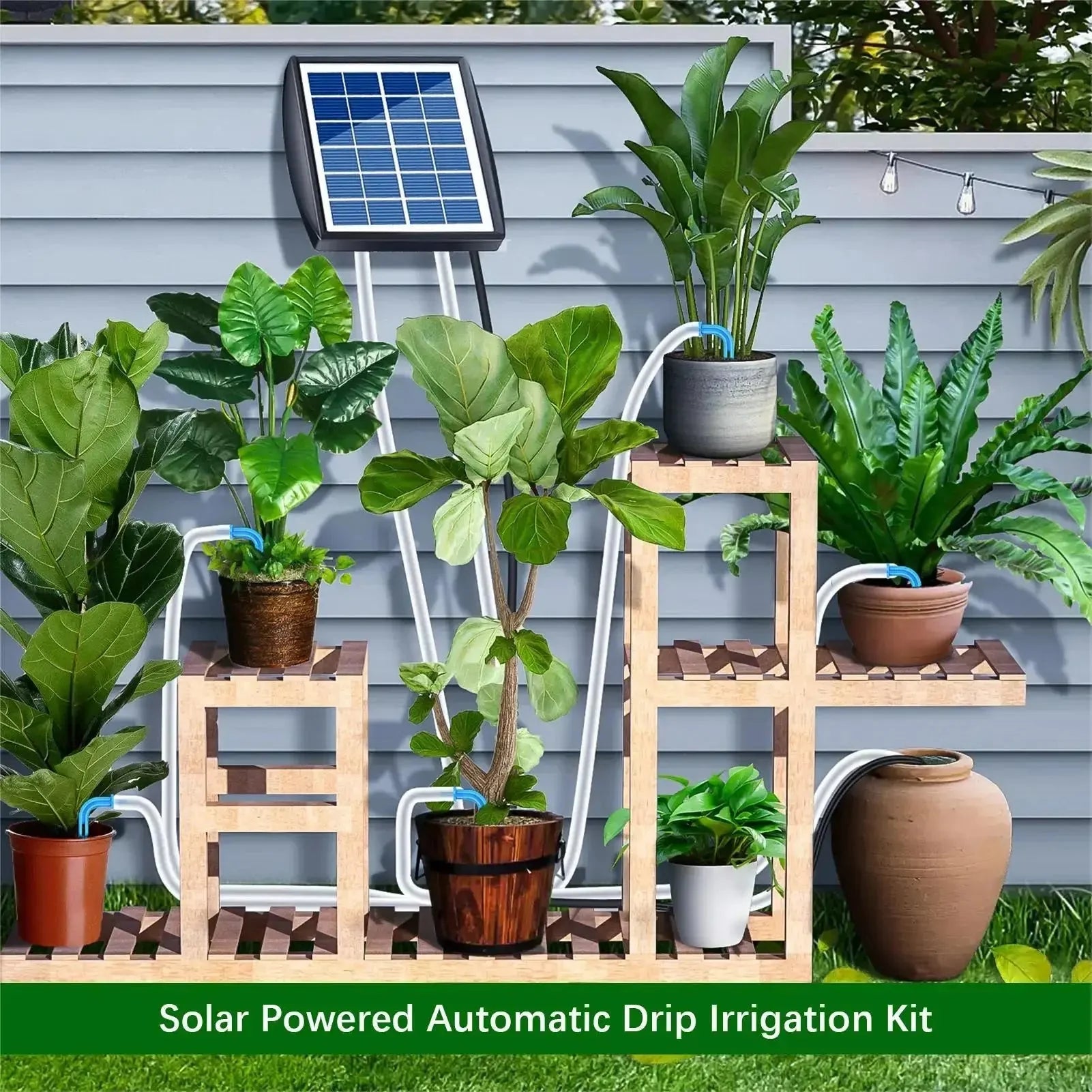 Solar-Powered Auto Watering System Anti Spier
