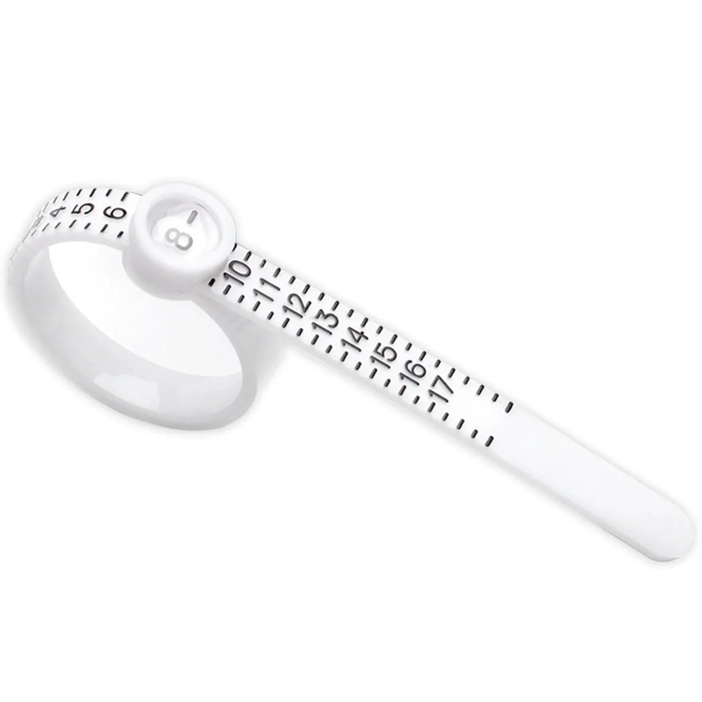 Measuring Tape With Magnifying Glass for finger Anti Spier