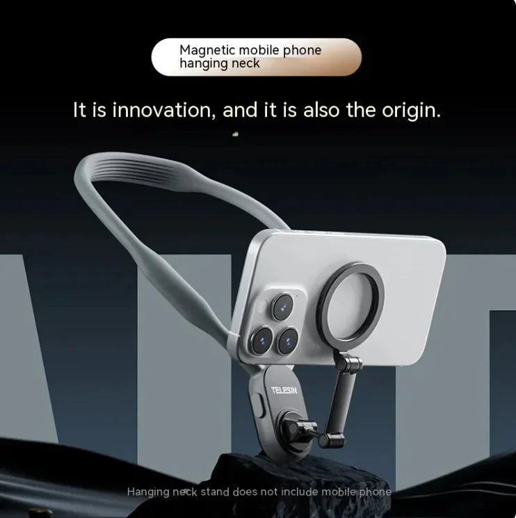 Magnetic Phone Neck Hanging Bracket Anti Spier