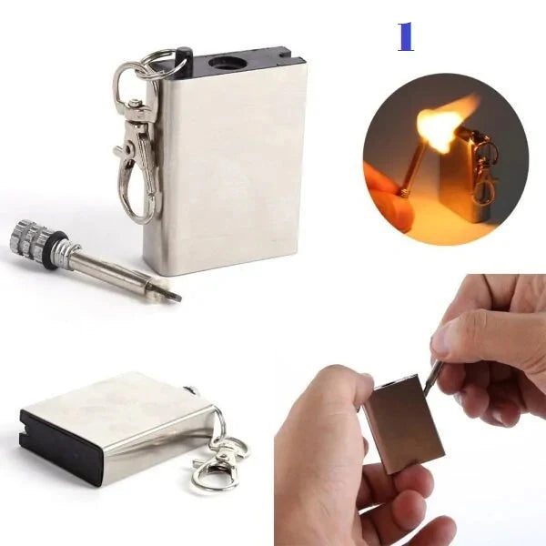 Metal Match Fire Starter Tool Anti Spier
