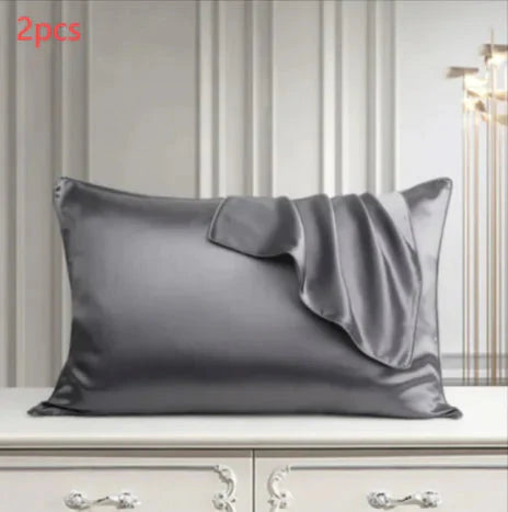 Premium Pure Silk Pillowcase – 100% Natural Real Silk Anti Spier