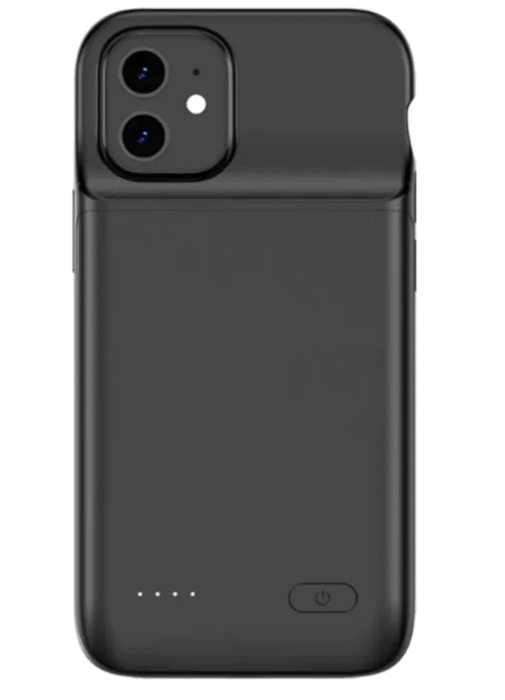 6800mAh Slim Battery Charger Case for iPhone 11-15 Pro Max & XR/XS Anti Spier