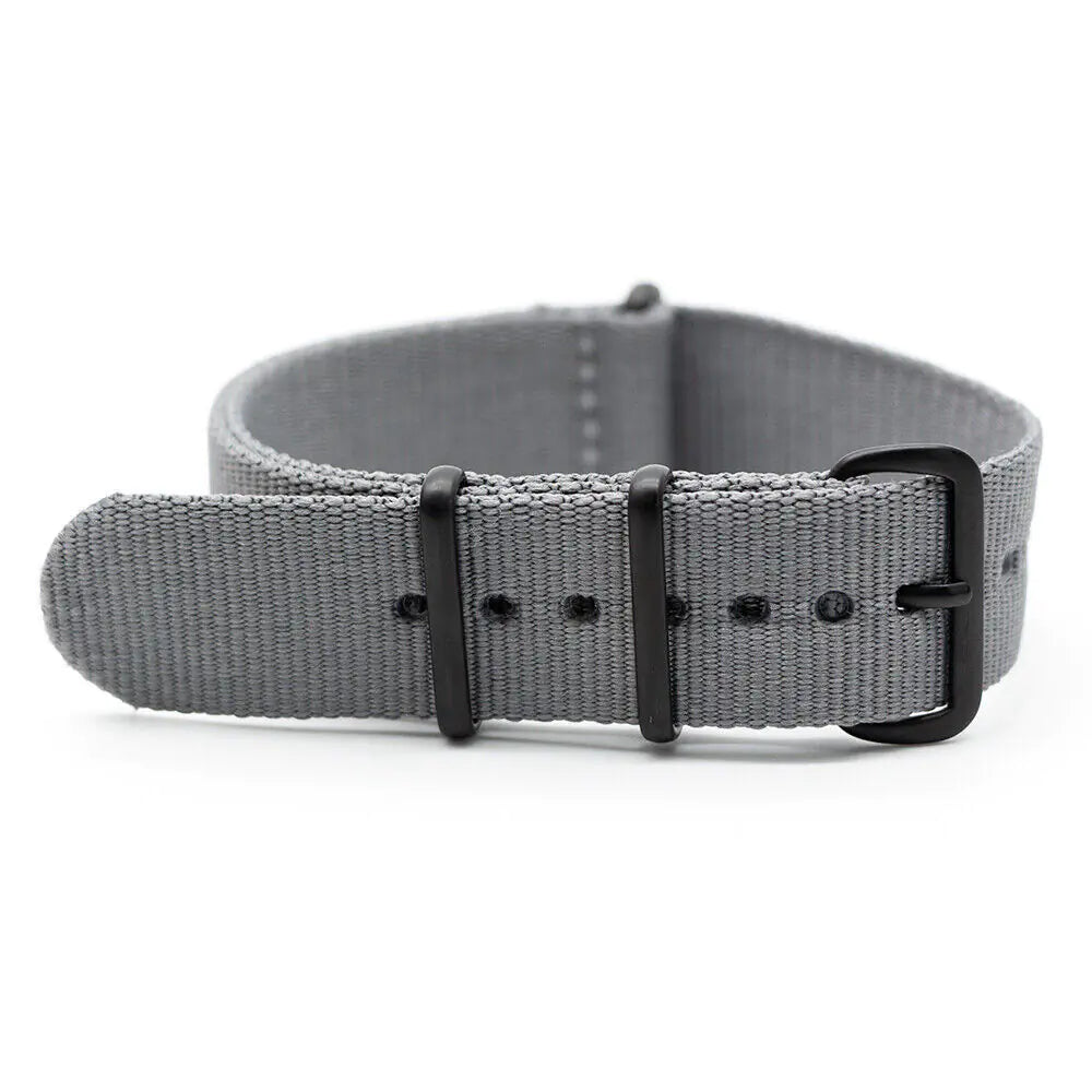 18mm 20mm 22mm Durable Military Woven Nylon Wrist Watch Band Quick Release Strap - Anti Spier 