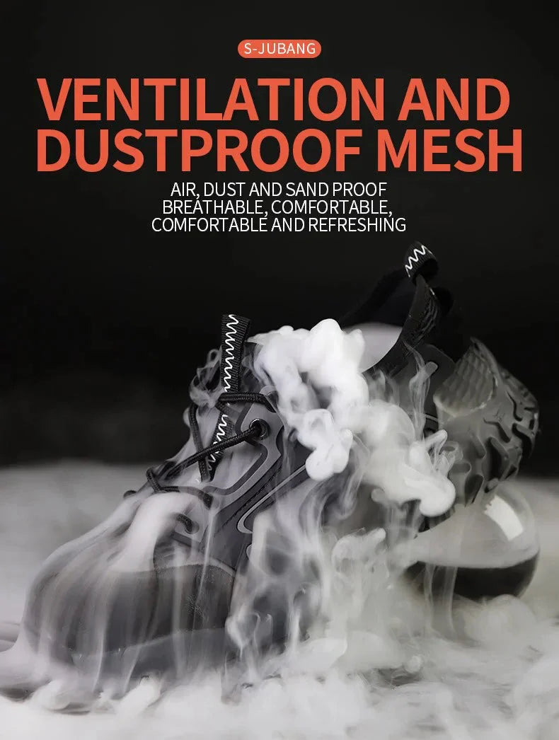 Anti-collision and Anti-smashing Breathable Safety Shoes Anti Spier