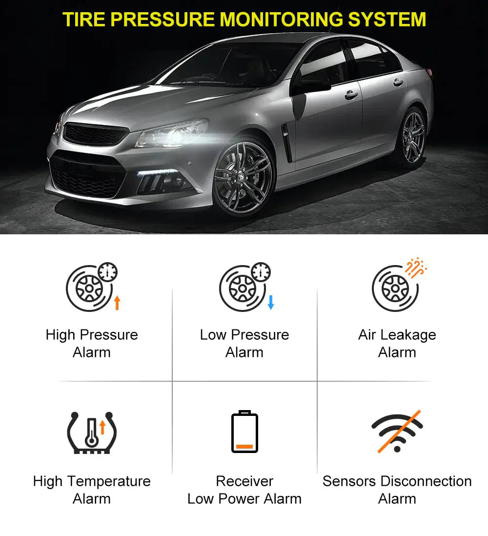 TPMS with External Sensors Anti Spier