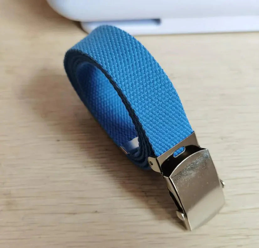 Canvas Belts Luxury Design Anti Spier