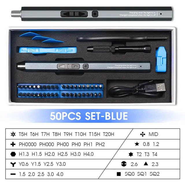Portable Screw Driver Kits Anti Spier