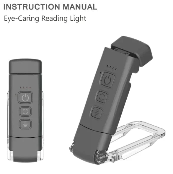 USB Rechargeable LED Reading Lamp Anti Spier
