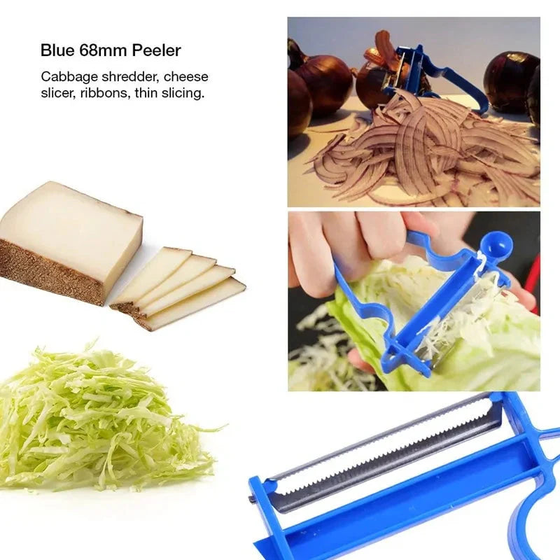 Magic Trio Peeler, Slicer and Shredder Anti Spier