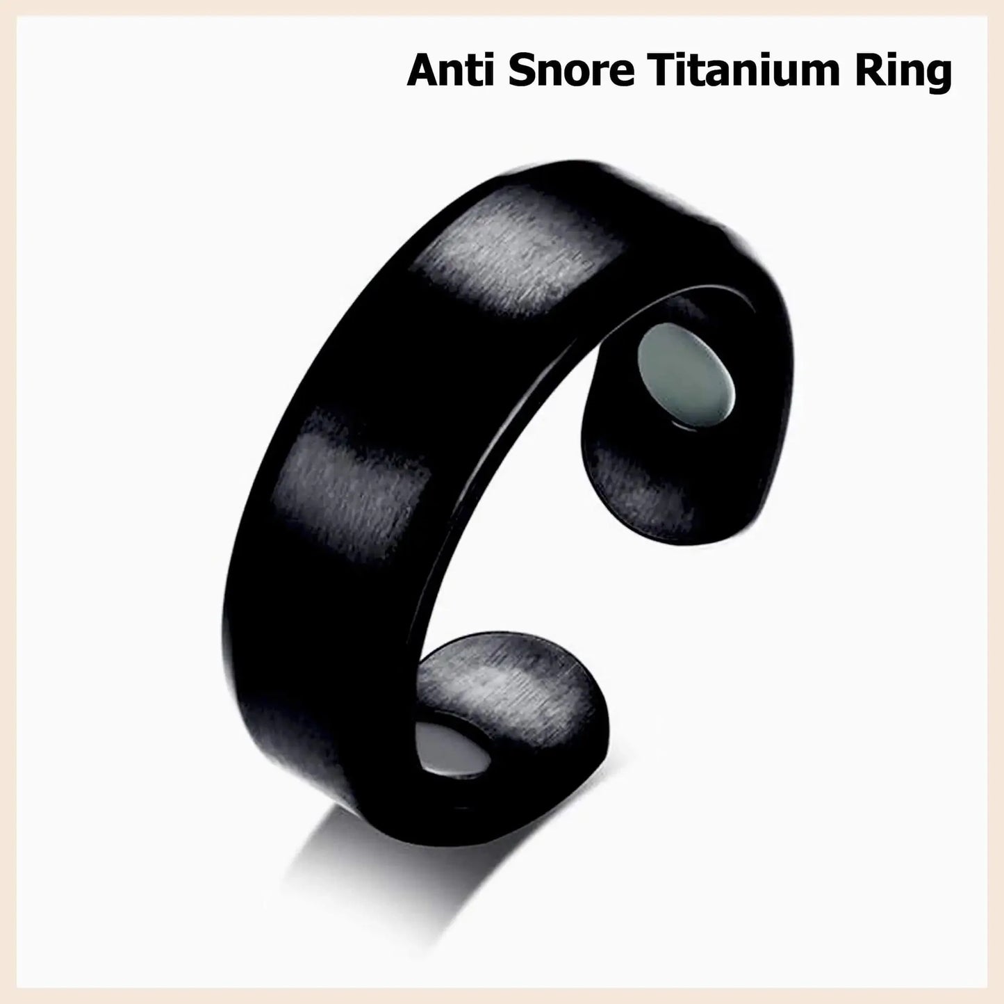Anti Snore Titanium Ring Anti Spier