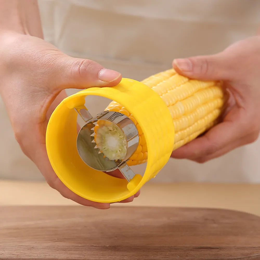 Corn Stripper Peeler Cob Cutter Anti Spier