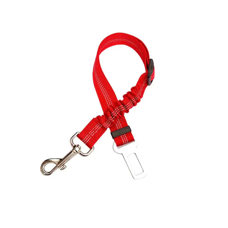 Car Safety Belt Pet Reflective Leash Anti Spier