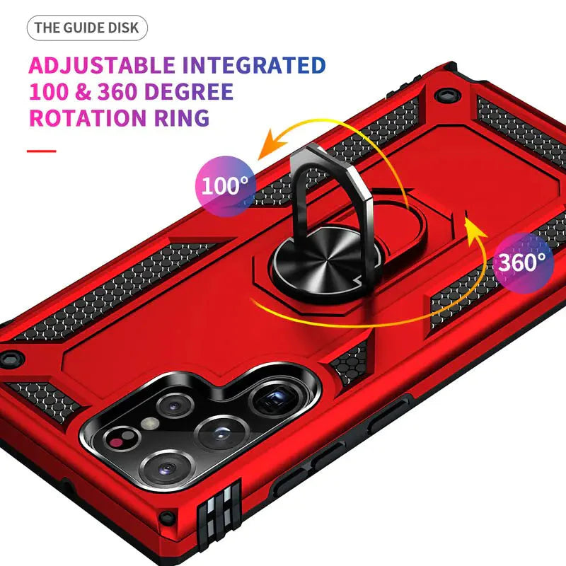 Shockproof Amour Samsung Phone Case Anti Spier