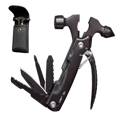 High-Quality Multi-Tool Hammer Hatchet with Knife, Saw, and Mini Claw – Ultimate Car Safety Hand Tool Anti Spier
