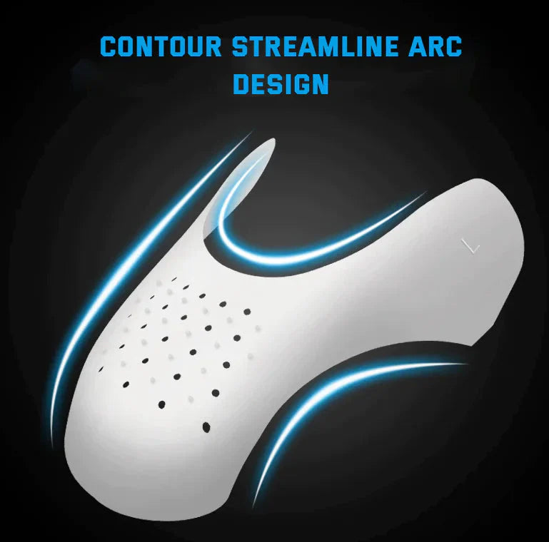 5 Pairs Shoe Protector Anti Crease Force Fields Cover Toe Cap Creasing Decreaser Anti Spier