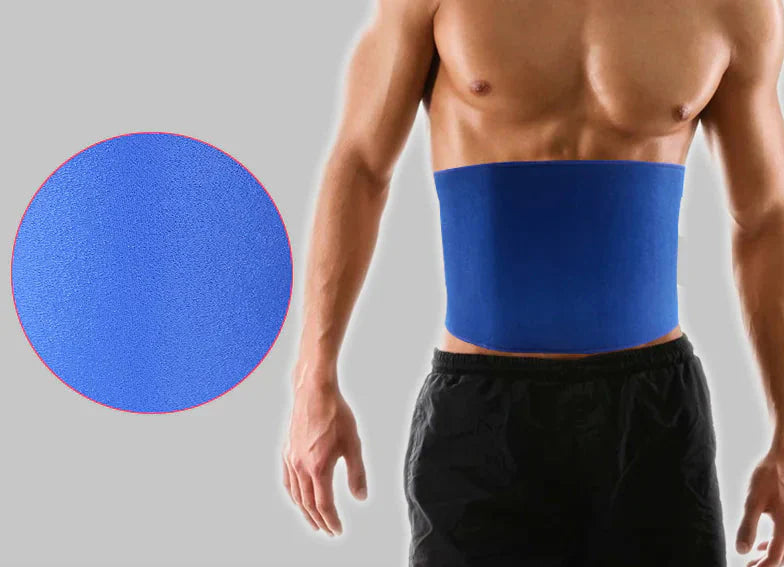 Waist Trimmer Belt Sweat Band Wrap Ab Stomach Weight Loss Fat Burner Slimming Anti Spier