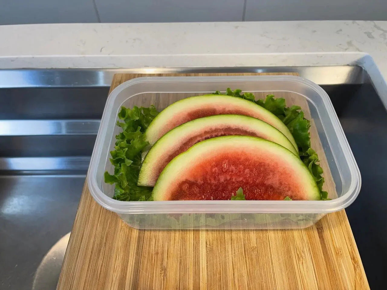 5 Pack Stackable Food Storage Containers Airtight & Leakproof Set Snap Lock Lids Anti Spier