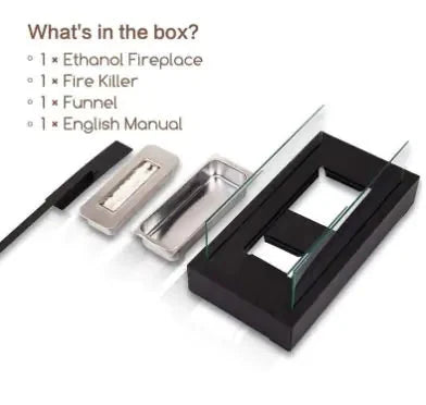 Indoor Fire Pit Mini Alcohol Lamp Fireplace Anti Spier