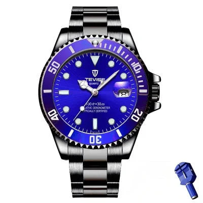 Luxury Men's Casual Quartz Watch Anti Spier