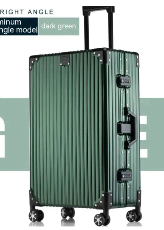Aluminum Magnesium Alloy Trolley Case Anti Spier