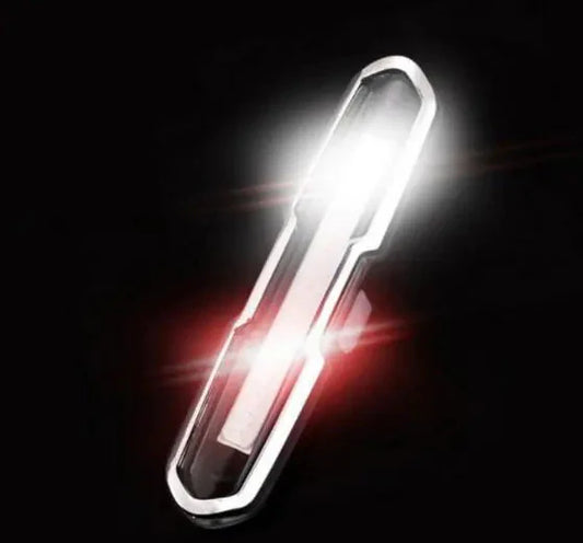 USB Rechargeable Bicycle Tail Light for Night Riding Anti Spier