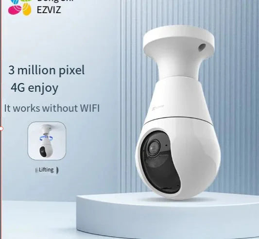 WiFi Bulb Camera with Night Vision Anti Spier