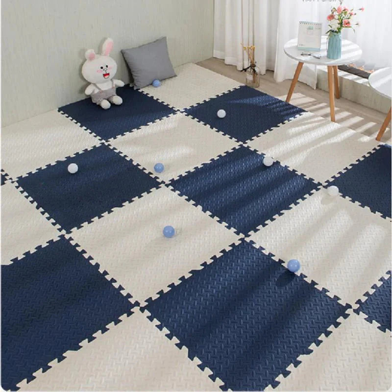 Kids Soft Floor Play Mat Chain Anti Spier