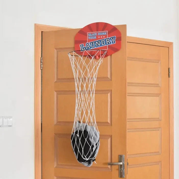 Hanging Basketball Laundry Basket Anti Spier