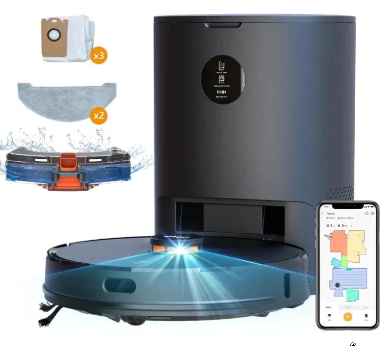 Self Emptying Robot Vacuum Cleaner Anti Spier