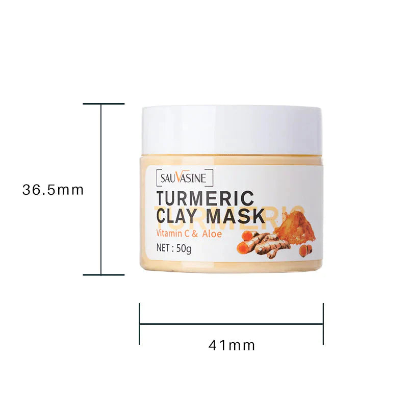 Turmeric Clay Mask Hydrating Moisturizing Anti Spier
