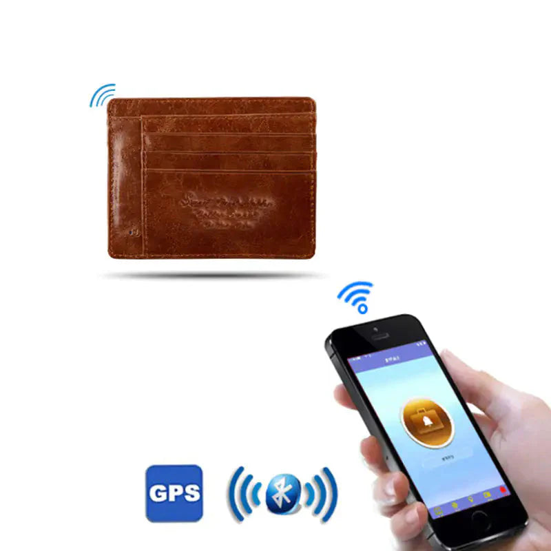 Anti-Theft and Anti-Lost Bluetooth Enabled Wallet Anti Spier
