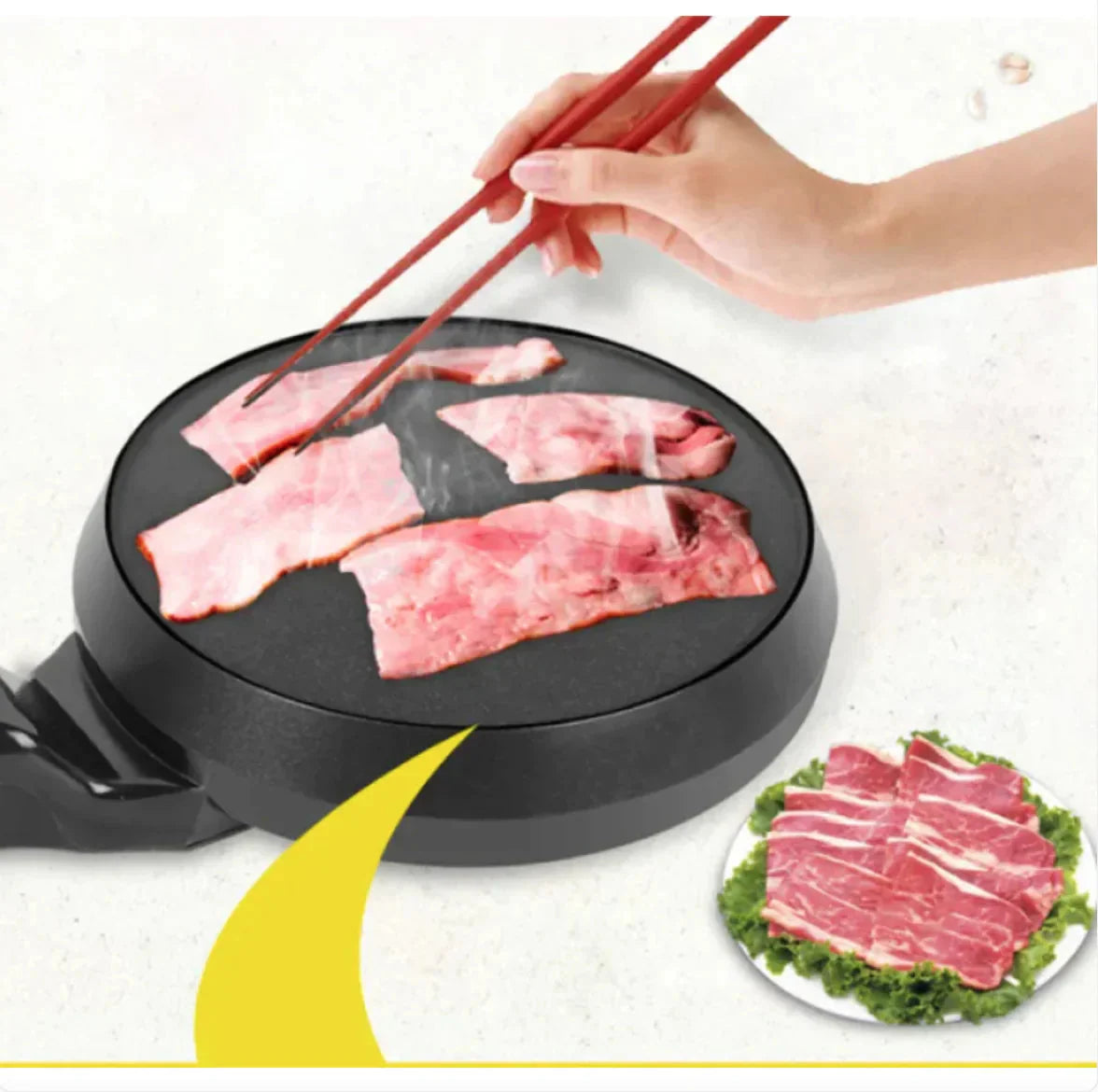 Electric Household Baking Pan Anti Spier