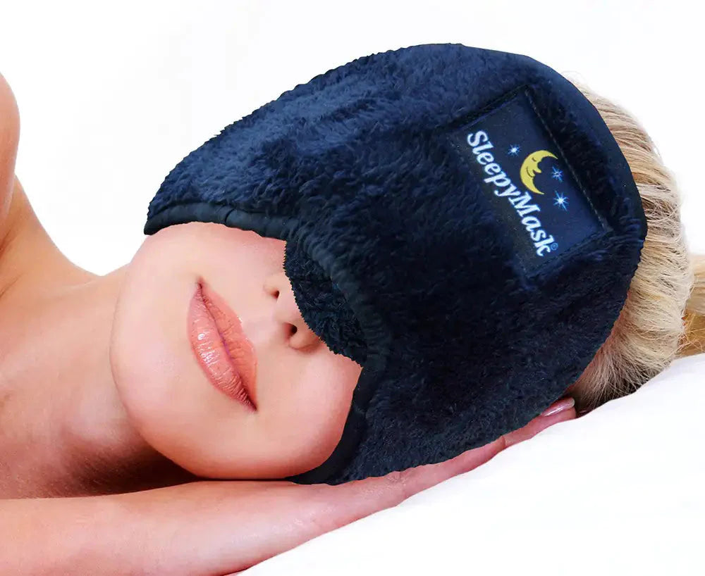 The Perfect Travel Sleeping Mask - Innovative Above Nose Light Blocking Anti Spier