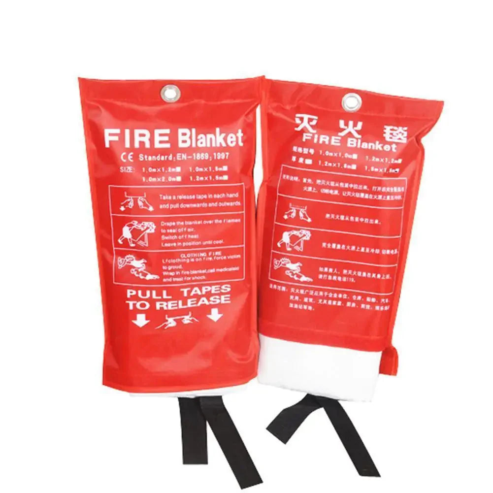 Fire Blanket Emergency Fiberglass Cloth Anti Spier