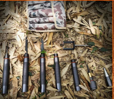 Ultralight Survival Hiking Stick Anti Spier