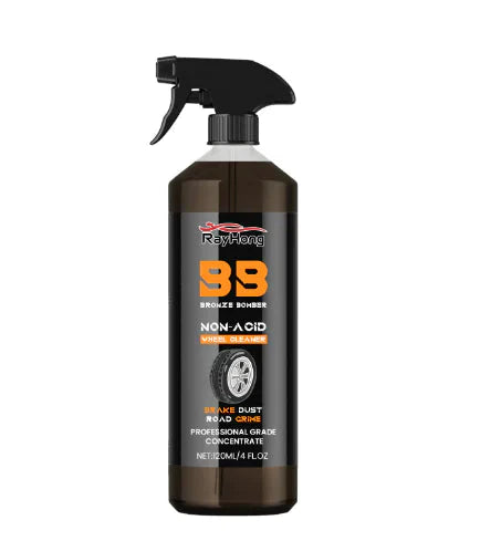Bronze Bomber Wheel Cleaner - Non-Acid Formula Anti Spier