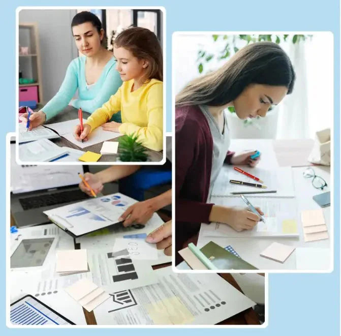 Transparent Note Sticker Anti Spier