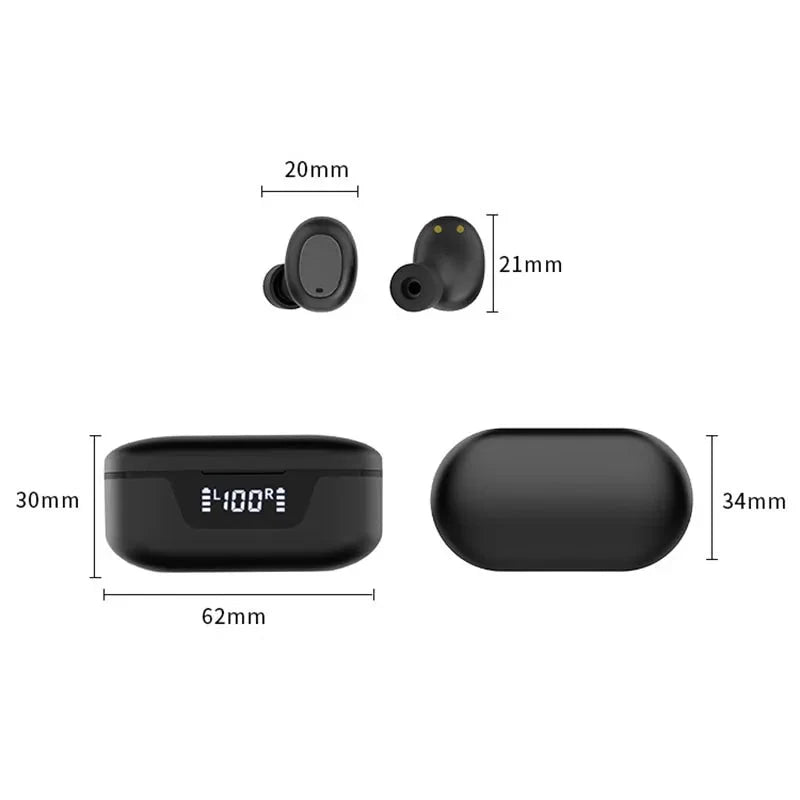 Bluetooth 5.0 Wireless Earbuds Anti Spier
