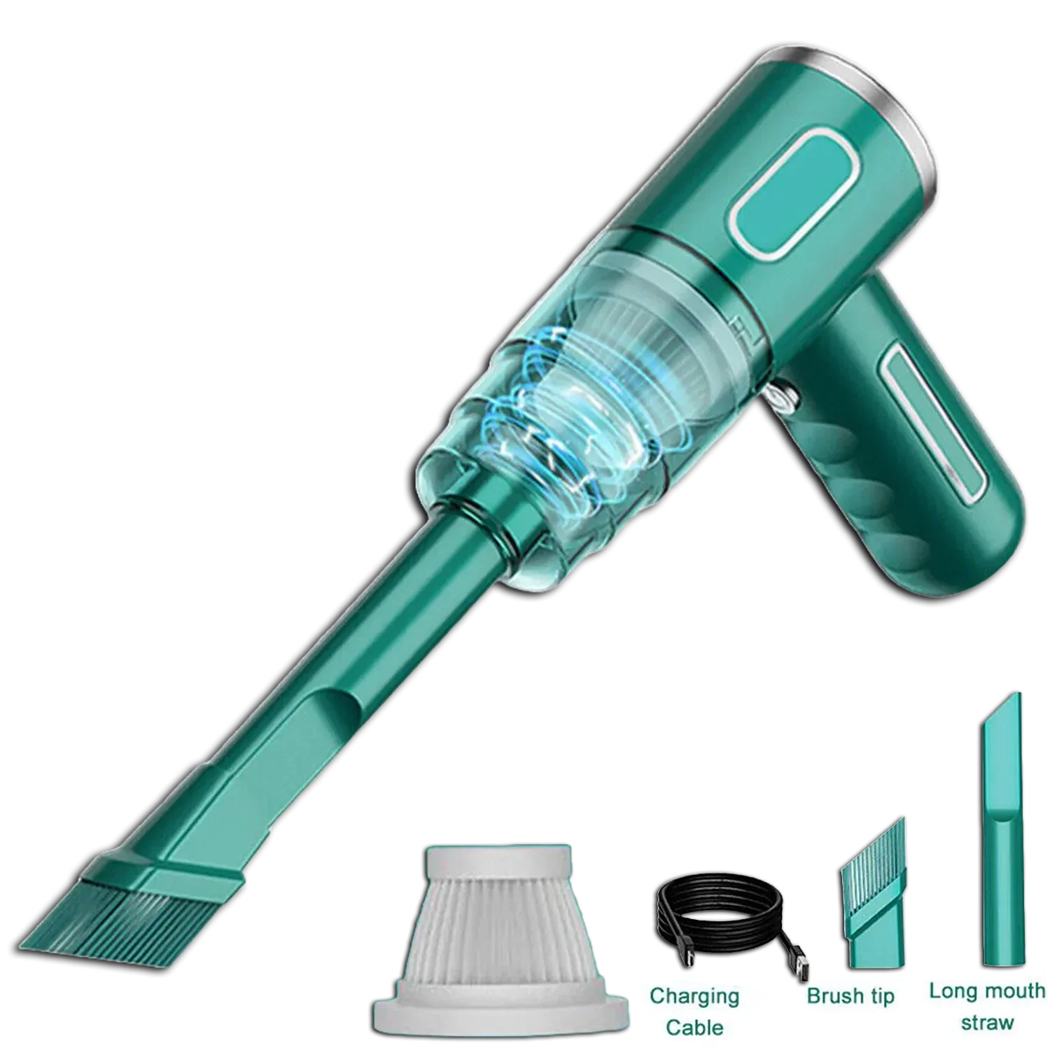 29000PA Cordless Hand Held Vacuum Cleaner Mini Portable Car Auto Home Wireless Anti Spier