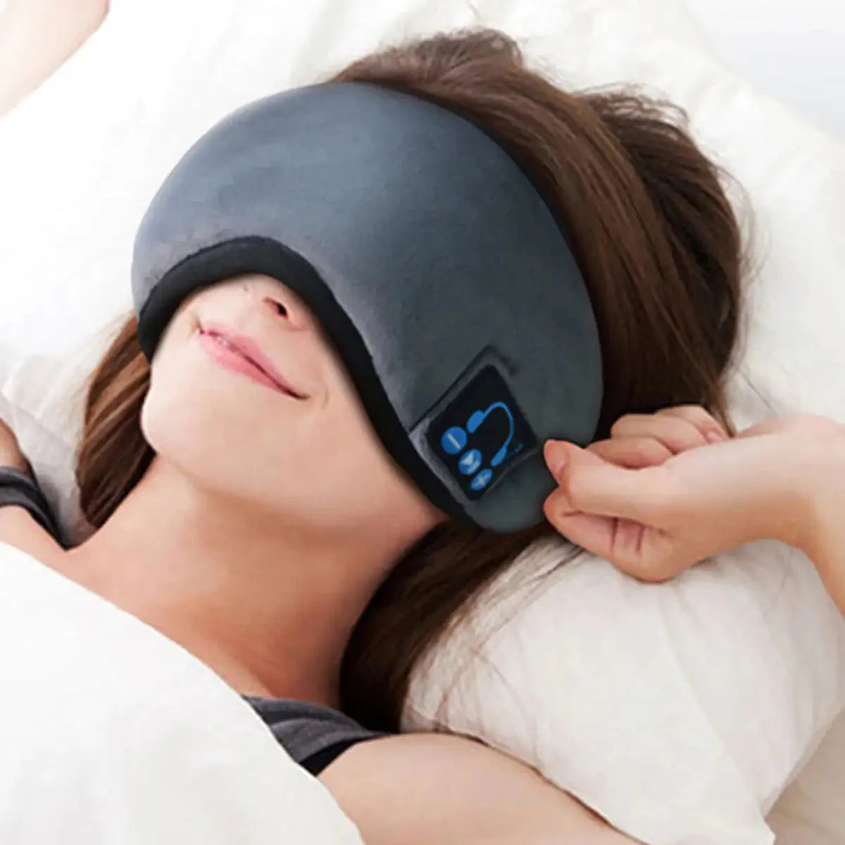 EZ Sleep Eye Blind Fold with Bluetooth Music Anti Spier