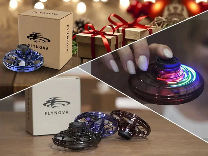 Flynova Free-Route Flying Spinner: The Ultimate Flying Toy Gift! Anti Spier