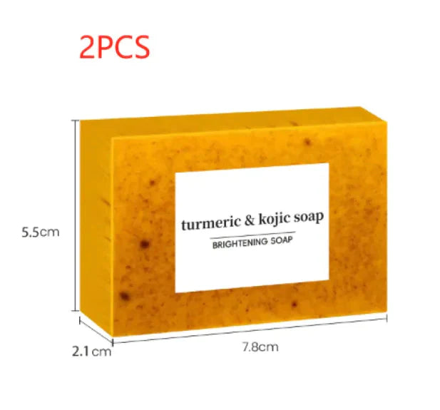 Turmeric & Lemon Kojic Acid Handmade Soap Anti Spier