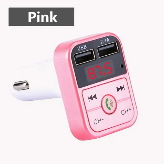 Car Bluetooth 5.0 FM Transmitter Wireless Adapter Anti Spier