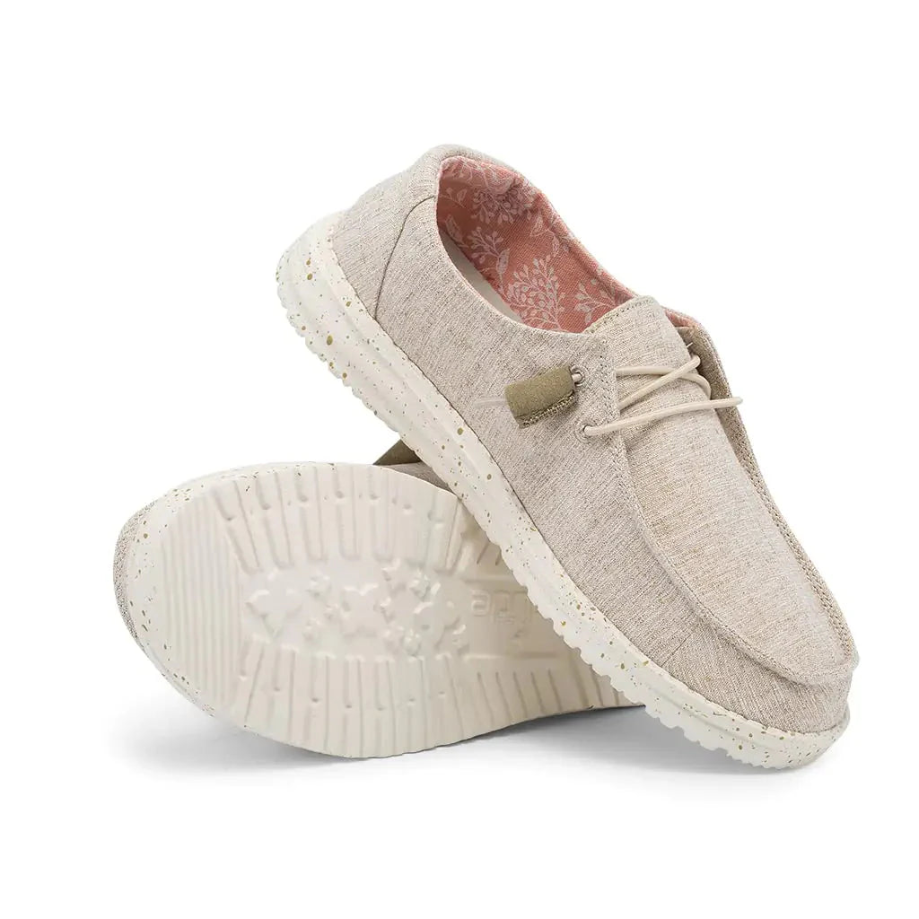 Hey Dude Wendy Print W8 White Nut Anti Spier