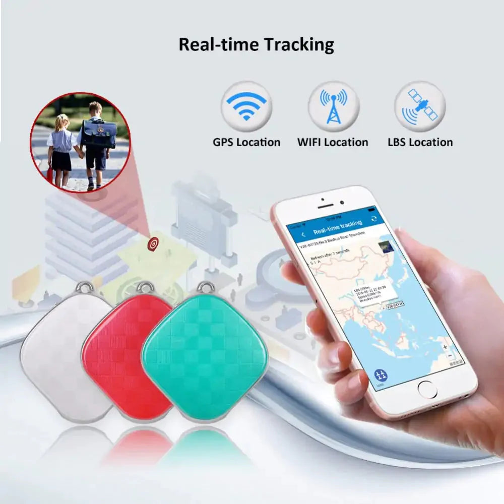 Mini Personal GPS Tracker Kids Listening Device Anti Spier