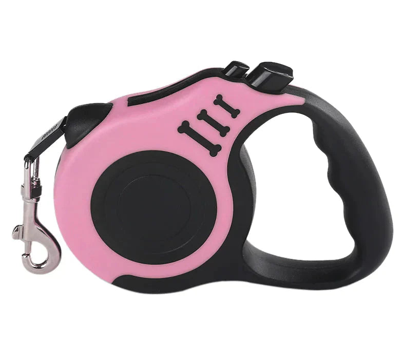 16.5FT Automatic Retractable Dog Leash Pet Collar Automatic Walking Lead Free US Anti Spier