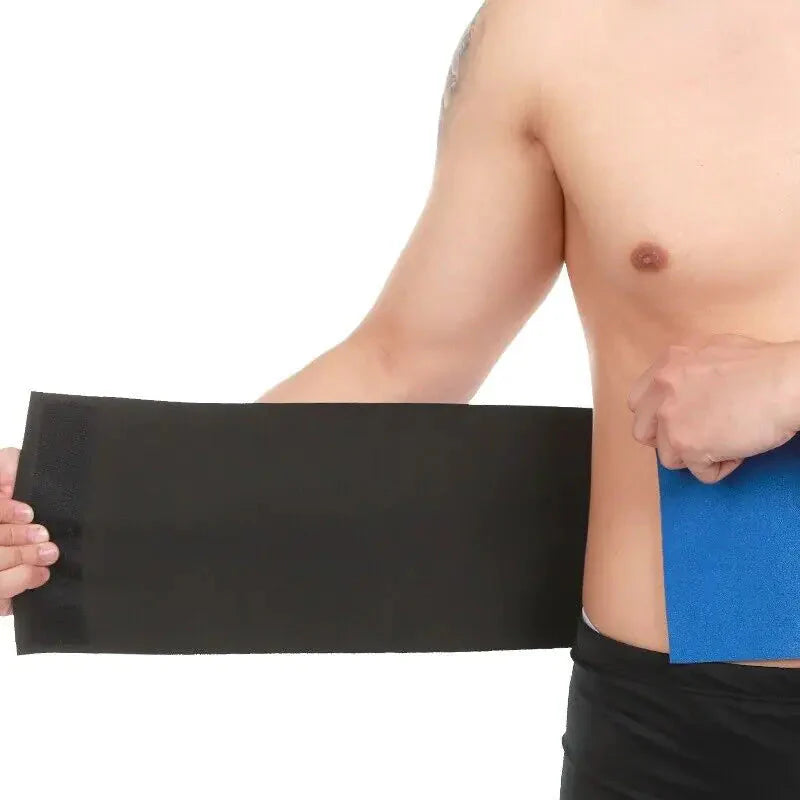 Waist Trimmer Belt Sweat Band Wrap Ab Stomach Weight Loss Fat Burner Slimming Anti Spier
