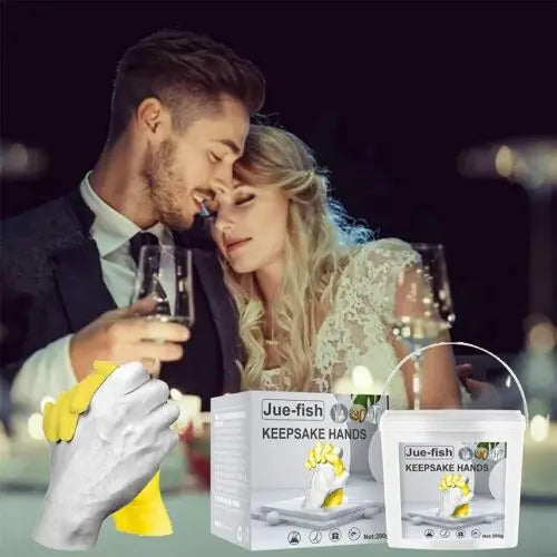 DIY Keepsake Hands Casting Kit Anti Spier