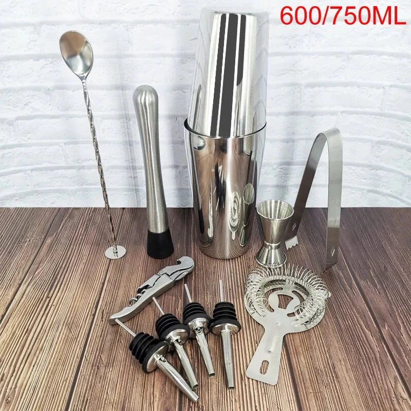 1-12 pcs Cocktail Shaker Set Anti Spier