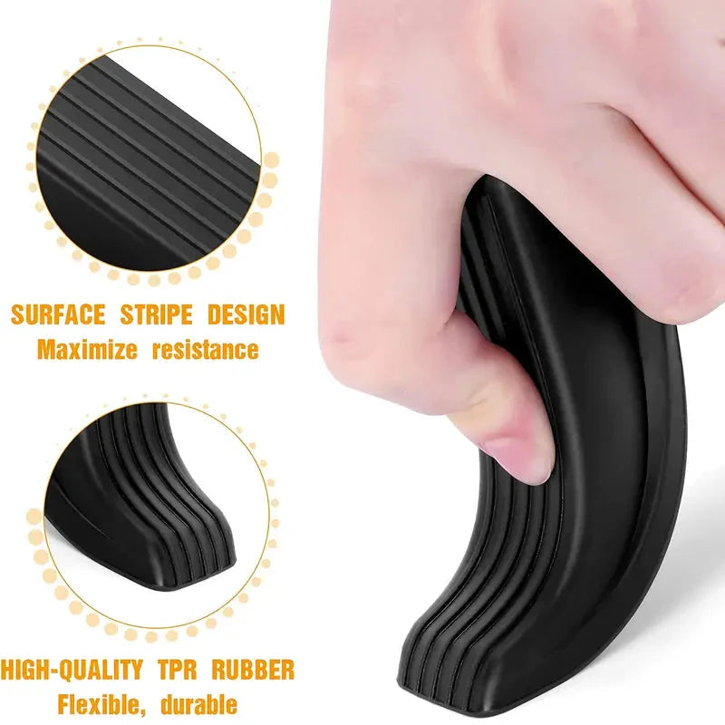 Heavy Duty Rubber Door Stopper for Home & Office Anti Spier